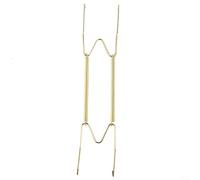 Tidgel for Invisible Wire Plate Hanger Adjustable Spring Hook for isplay Gold Metal Dish Holder,for Round Square Plates Home Decor 8-16 Inch(12inch)