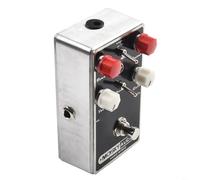 Tidgel for MOSKY Brown Distortion Guitar Effect Pedal, Vintage/Modern & Boost Switches, Gain/Tone/Contour Controls, Metal Shell for Rock Blues