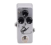 Tidgel for MOSKY Silver Horse Overdrive Guitar Effect Pedal, True Bypass Boost with Treble/Gain/Output Controls, Compact Metal Stompbox for Stage