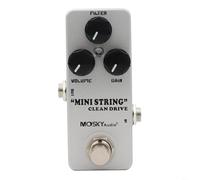 Tidgel for MOSKYAUDIO for MINI String Clean Drive Overload Effector Analog Guitar Pedal Dynamic EQ True Bypass for Electric Guitar Stage Studio