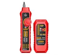Tidgel for Smart Network Cable Tester, M469A LAN Wire Finder, RJ11 Phone Line Hunt, DC Voltage, Audio Probe, Torch for Electrician Work(Black)