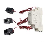 Tidgel for ZIGBEE Three-Phase Smart Energy Meter 100A With for CT, for TUYA App Real-Time Power Monitor For Solar Grid, DIN Rail Mount