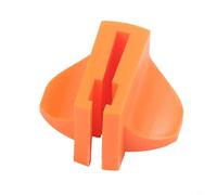 Tidgel Hand Stamping Clamp Tool with 6/8/10mm Grooves for Secure Letter Number Engraving, Lightweight Plastic Metal Fixture for Jewelry Leather DIY Crafts(8x8mm)