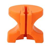 Tidgel Hand Stamping Clamp Tool with 6/8/10mm Grooves for Secure Letter Number Engraving, Lightweight Plastic Metal Fixture for Jewelry Leather DIY Crafts(10x10mm)