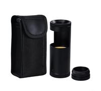 Tidgel Handheld LED Polarizing Filter with Dual Lens for Gemstone Testing Portable Warm Light Source in Case Black 35x93mm