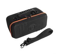 Tidgel Hard EVA Speaker Storage Case for Marshall Middleton II, Shockproof Waterproof Travel Carrying Bag,with Soft Interior, Grey(black+orange)