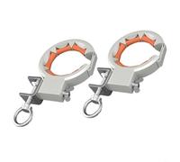 Tidgel Heavy-Duty Cable Pulling Roller with 330° Adjustable Clamp for Smooth Wire Routing on Cable Trays and Bridge Frames(2 A)