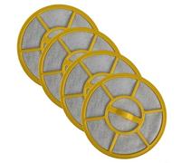 Tidgel HEPA Filter Set Compatible with Devil VS8 Mini Vacuum Cleaner, ABS Frame and Filter Cloth, Easy Install Replacement Spare Parts, 2 or 4 Pack(4 PACK)