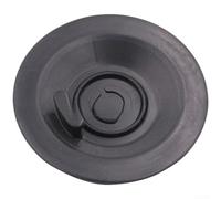 Tidgel Hole-Design Backflush Disk for Breville Portafilter | Precise 54mm fit, hole circulation design, removes oils , black silicone, easy backflush routine