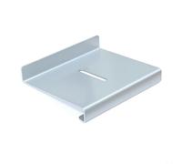 Tidgel Metal Desktop Stand for Xiaomi Sound 2 Max Speaker, Sturdy Concealed Mount Base, Sleek Silver Bracket for Office Home Desk