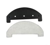 Tidgel Microfiber Mop Pads and Mop Bracket Kit Compatible with MR1 Robot Vacuum Cleaner, Easy Install Black