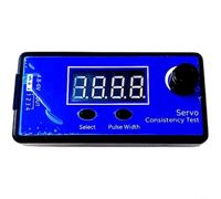 Tidgel Motor Controller Tester for Digital Analog ESC, 4-Channel Throttle Signal Analyzer with Manual Knob and Auto Centering Mode