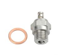 Tidgel OS88 No.8 Hot Head N3 Ignition Component for Methanol RC Engines, Metal Spark for N4 Fixed-Wing Aircraft Racing Cars(No. 8)