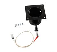 Tidgel Porcelain-Enameled Fire Burn Pot and Ignition Kit, 200W Hot Rod with Fuse and Screws, Fits Most Pellet BBQs