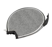 Tidgel Portable Table Tennis Racket Bag Semi-Circle Paddle Case Oxford Storage Cover,with Handle,for Indoor Game Accessories(gray)