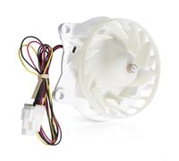 Tidgel Replacement Evaporator Fan Motor EAU63503707 for For LG Refrigerators, DC12V Efficient Cooling White ABS Part
