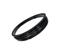 Tidgel Replacement Split Dust Filter with Black Plastic Frame for Karcher NT50/2 and NT70/1 Wet Dry Vacuums, Washable Separator Screen for Fine Dust Collection (black plastic frame)