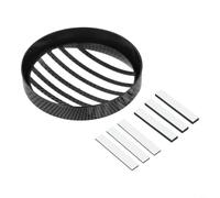 Tidgel Retro Hollow Headlight Cover for Mavericks U(Carbon Fiber)