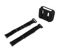 Tidgel Silicone Speaker Case for JBL Go 4, Shockproof Protective Cover with Strap, Portable Soft Skin for Travel, Outdoor, Commute - Black(Is black)