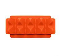 Tidgel Silicone Taco Holder Stand 2-Pack Heat Resistant Rack(Large orange)