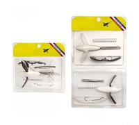 Tidgel Soft Bait Flying Fish Lure Set with 2/0 Hooks, Realistic 3D Eyes & Silk Tail, High Buoyancy TPE Topwater for Bass Fishing, Black(2#White)