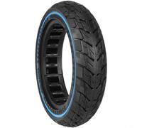Tidgel Solid Tire for Xiaomi for m365 1S Pro Pro2 Mi3, 8.5x2 Puncture-Proof Rubber with Blue Line, Shock Absorbing Off-Road Replacement