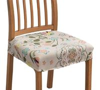 Tidgel Spandex Fabric Chair Slipcovers Set of 2 Printed(E)