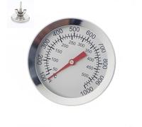Tidgel Stainless Steel Grill Thermometer For For Weber For Spirit II 200 300 Q Series, Replacement Temp Gauge 150-600F, Weather Resistant BBQ Tool