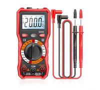 Tidgel SZ302 Smart Digital Multimeter,2026 Upgraded Fs899l Multimeter,Auto AC/DC Voltmeter NCV Tester With Backlight(2Pc Red)
