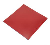 Tidgel Table Tennis Rubber Sheet, 2.2mm 42-45 Hardness High Elastic Sponge, for Ping Pong Racket Paddle Black or Red(Red)