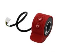 Tidgel Thumb Throttle,for X6 for X7 X8 Pro Electric Scooter, Responsive ABS Accelerator Lever for Precise Speed Control and Easy Installation(red)