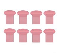 Tidgel Toilet Lid Lifter 8-Pack Hygienic No-Touch Handle(Pink) | No-touch , prevents for contact, for ideal for public restrooms, offices, and hotels