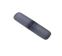 Tidgel Toothbrush Travel Case Portable Protective Cover for Electric Brushes - Waterproof Hard Container with Zipper Pocket Black Grey(Black)