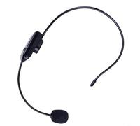 Tidgel UHF Wireless Headset Microphone with Digital Display, 15-20m Range and 12H for Teaching, Outdoor Stage and Tour Guide Use,