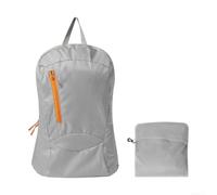 Tidgel Ultralight Hiking Backpack Foldable Water Resistant Nylon Pack for Camping Trekking Travel Daypack 18L(Gray)