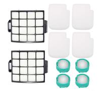 Tidgel Upgraded Filter Kit, For Shark AZ3002 AZ3000 Stratos For DuoClean For PowerFins, 2 Filters With 4 Foam 4 Felt 4 Neutralizer Cartridges