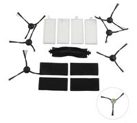 Tidgel Vacuum Cleaner Replacement Kit with Main Brush, Side Brushes and Filter Compatible For Conga Pet Max and For X-Treme Series(B)