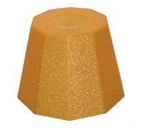 Tidgel Vintage Lantern Shade Soft Glow Diffuser, For 38 Explore Camping Hexagon Plastic Light Cover Outdoor Mood Lighting Blue Orange Easy And Quick To Use(polygonal orange)
