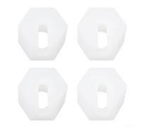 Tidgel White Plastic Nuts for SodaStream 2-Pack or 4-Pack