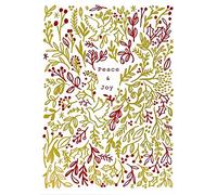 Tidings of Peace & Joy Small Boxed Holiday Cards (20 cards, 21 self-sealing envelopes)