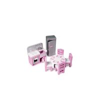 Tidlo Wooden Doll's House Kitchen Furniture Set