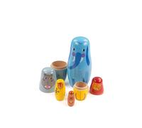Tidlo Jungle Animal Russian Dolls Tidlo Multicolor