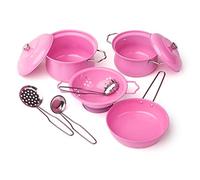 Tidlo Pink Cookware Set (9 Pieces)