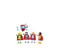 Tidlo Wooden Superhero Figures, Multi