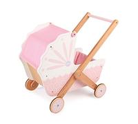 Tidlo T-0213 Wooden Doll's Pram