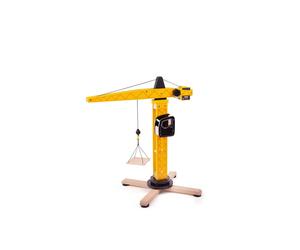Tidlo Tower Crane Toy in Yellow Tidlo Yellow
