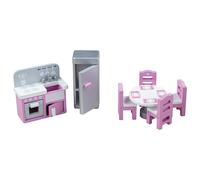 Tidlo Wooden Doll's House Kitchen Furniture Play Set Accessories