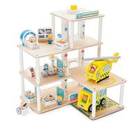 Tidlo Wooden Hospital Playset