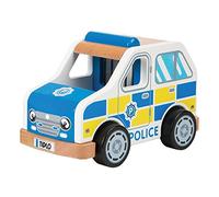 Tidlo T0508 Wooden Police Car, Multi color