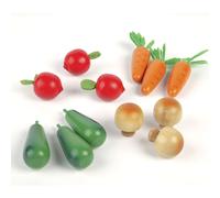 Tidlo Wooden Winter Vegetables - Play Food Set, 15 x 12 x 6 cm (US IMPORT)